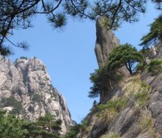 Yellow Mountain Stone Bird View China Tour